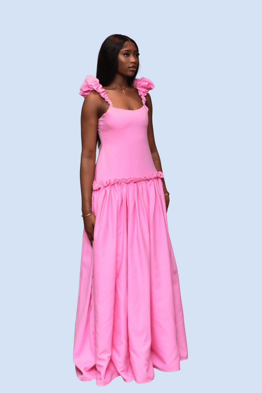 Maui Maxi Dress - Pink